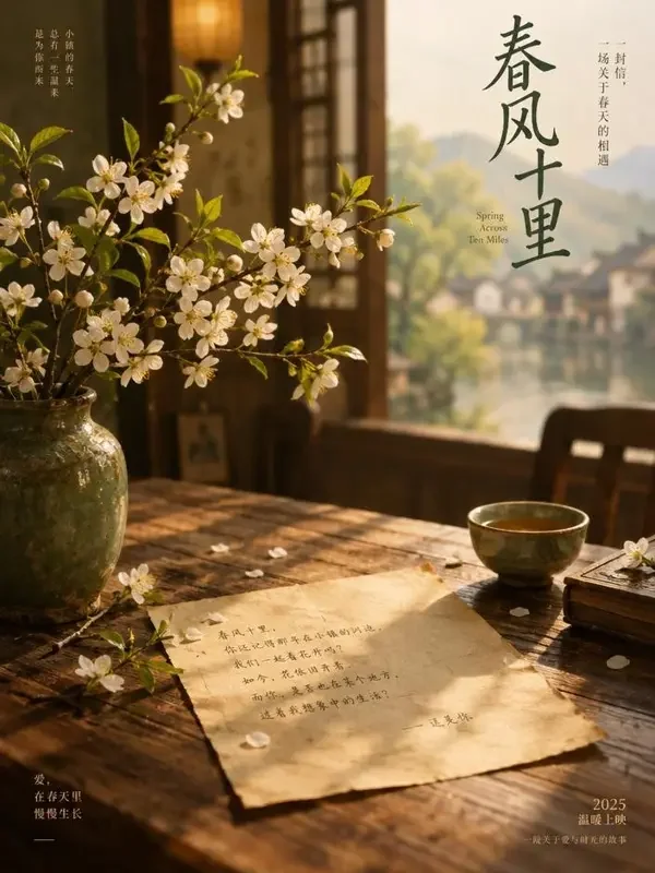 AI片在线《春天里的来信》千禧年代年代情感短剧封面